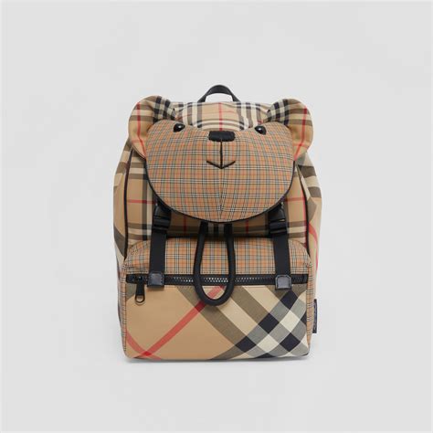 burberry thomas backpack|authentic burberry backpack.